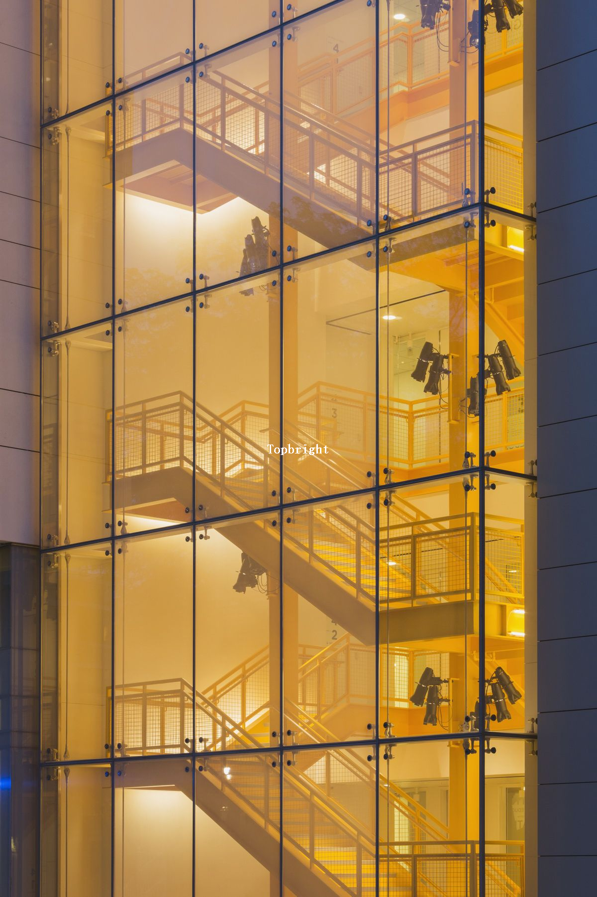 Fixation de point de mur rideau en verre pour la façade de bâtiment TP-CW-PF007