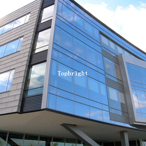 Efficacité thermique du projet de façade de mur-rideau Stick TP-CW-ST005