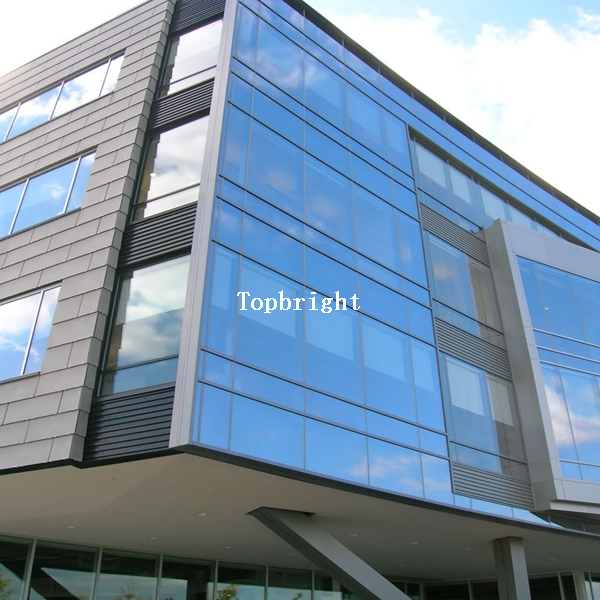 Projet de façade de bâtiment de système de mur-rideau Stick TP-CW-ST001