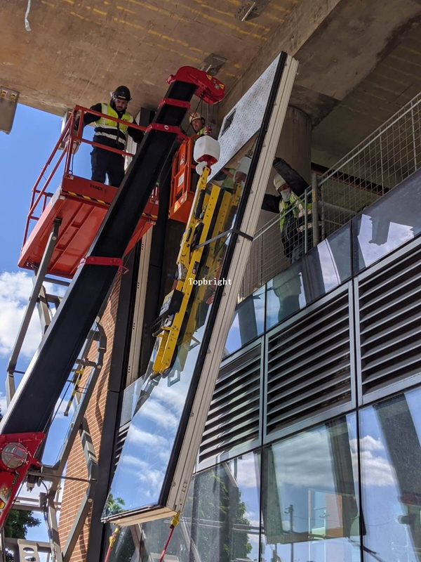 Système de mur rideau unifié commercial pour le projet de construction TP-CW-UT013