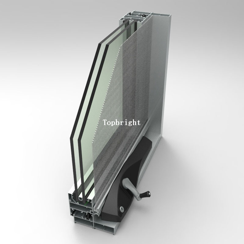 Fenêtre à guillotine personnalisée pour projet de construction commerciale résidentielle TP-W-TH014