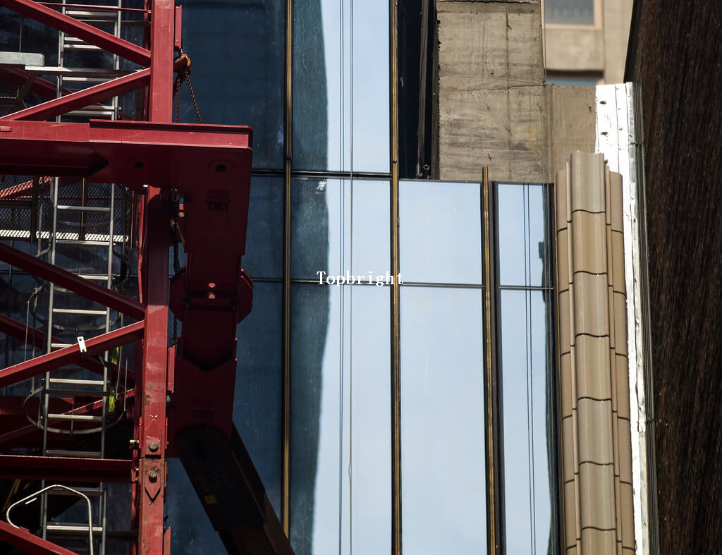 Mur rideau de bâton de système de façade pour l'extérieur de bâtiment TP-CW-ST010