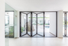 Portes pliantes pliantes en aluminium pour partition de patio TPF-003