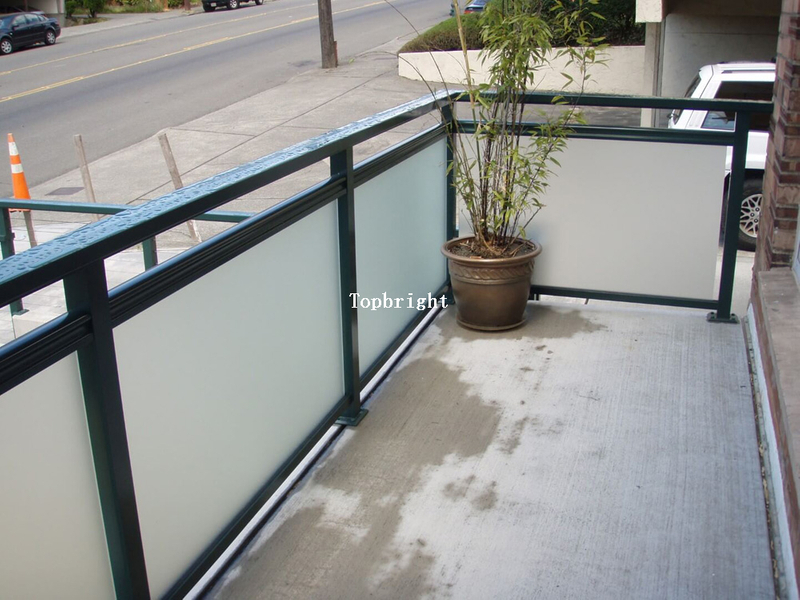 Garde-corps en aluminium Decking Main courante Balustrade TP-Rl-003