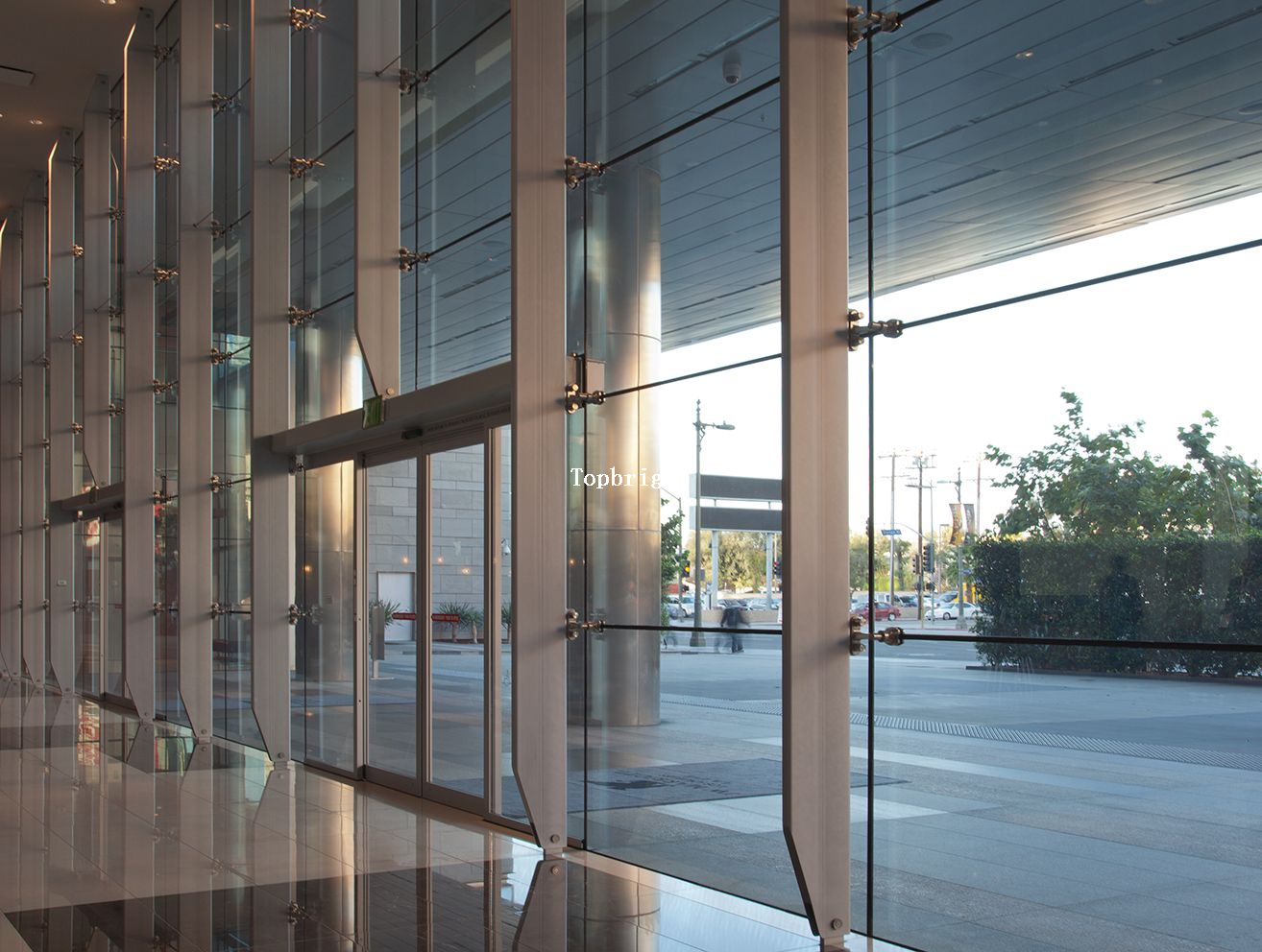 Fixation de point de mur rideau en verre pour la façade de bâtiment TP-CW-PF007