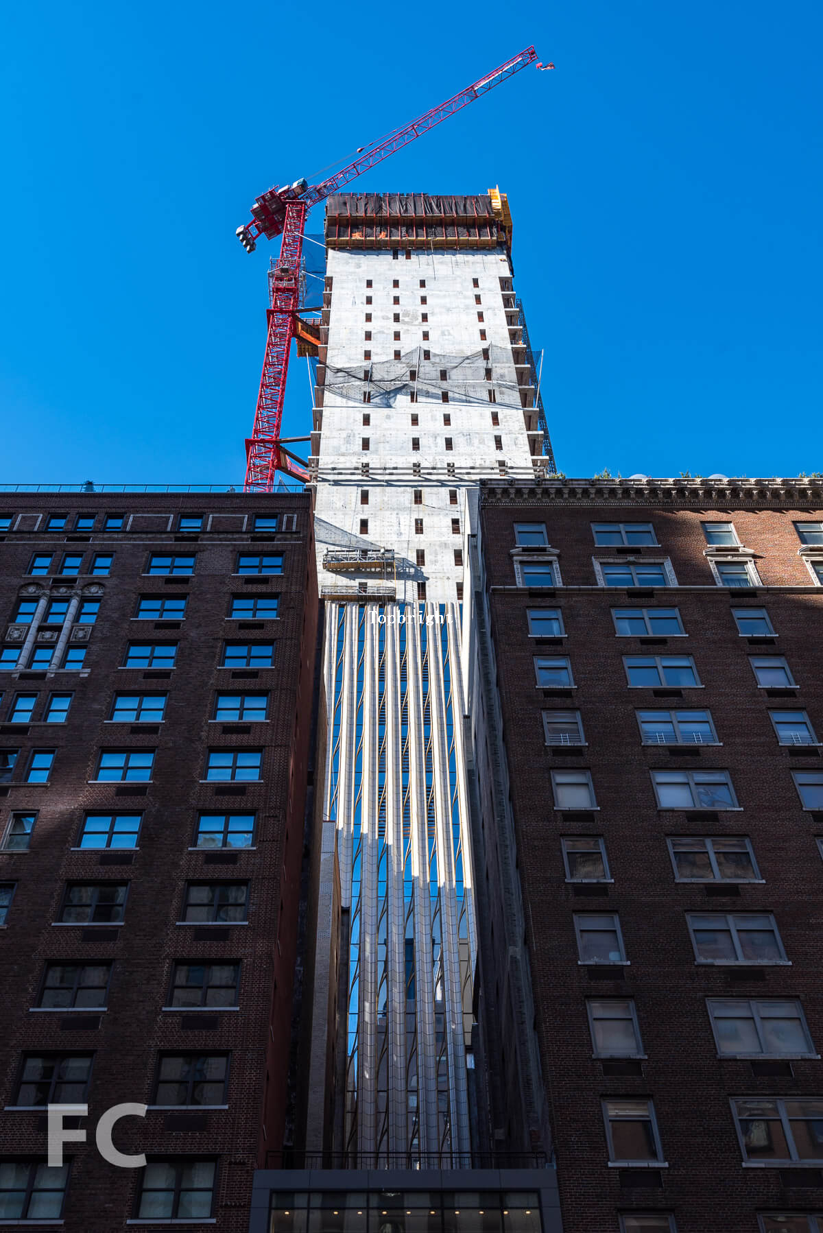 Façade de mur-rideau construite par bâton pour le projet de construction commerciale TP-CW-ST002